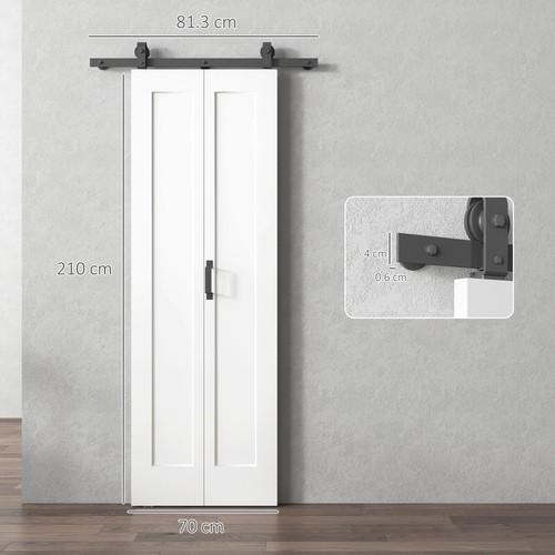 70cm modern sliding door set - 70cm,