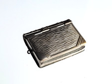 Novelty Trick Opening Book Vesta Case Stamp Box Match Safe Q679