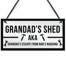 Funny Shed Sign For Grandad