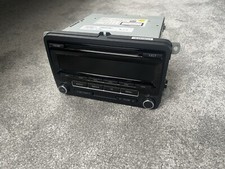 Volkswagen 1K0035186AA 4 Channel CD Radio Player - Black