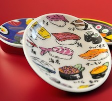 3 Plates, 3 Designs Dipping