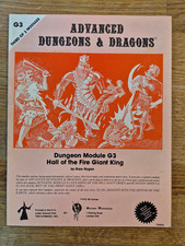Advanced D&D Dungeon Module G3