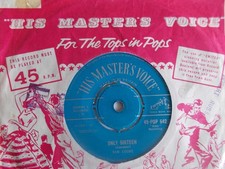 EX UK HMV 45 - SAM COOKE - "ONLY SIXTEEN" / "LET'S GO STEADY AGAIN"
