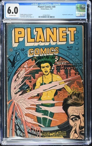 Planet comics cgc - planet, 49