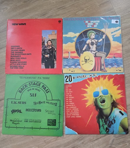 Punk new wave - new, x
