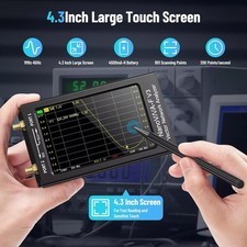 NanoVNA-F V3 Vector Network Analyzer HF VHF UHF 1MHz-6GHz Frequency UK Delivery