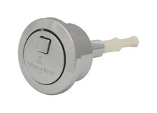 Villeroy & Boch / Villeroy and Boch Round Dual Flush Push Button Chrome 92180961