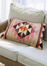 Natural Pink Kilim Cushion
