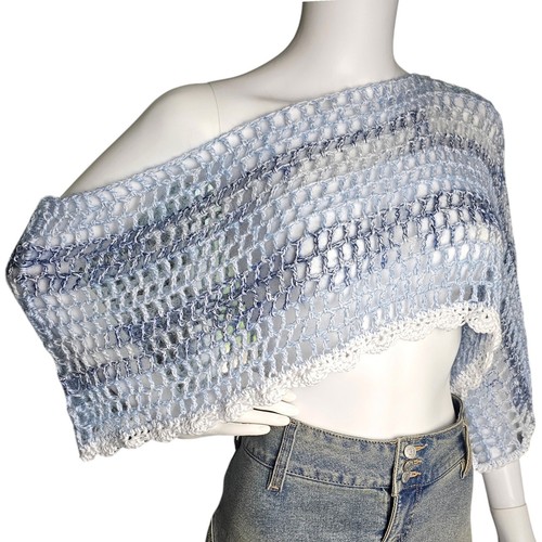 Handmade crochet shrug womens - crochet,