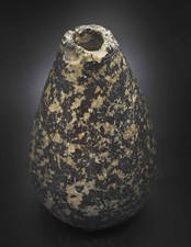 Rare Egyptian Diorite Macehead Vase, Ancient Egypt, Old Kingdom, 3rd-6th Dynasty