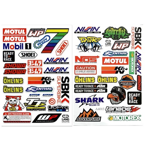 52x stickers sheets - stickers, a4