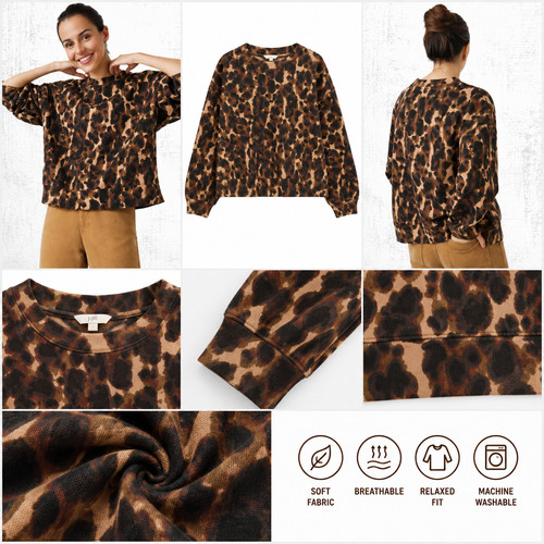 Womens hush crew - crew, neck