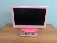 Technika LCD19-229P Pink LCD Tv/Dvd Combi + Remote- Tested- Ideal For Girls Room