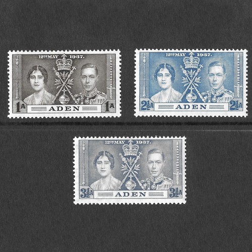 Aden 1937 kgvi coronation - aden,