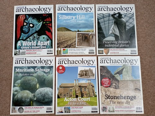 Current archaeology bundle - archaeology, x6