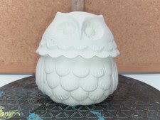UNPAINTED CERAMIC BISQUE - OWL