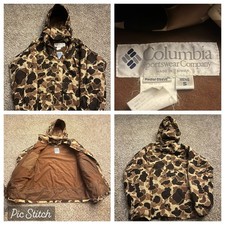 Vintage 90s Columbia Duck Camo