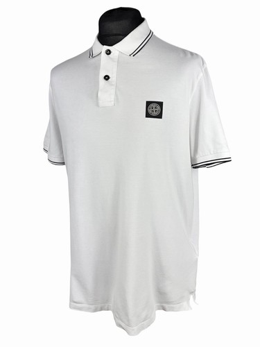 Stone island polo men white - stone,