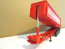 CORGI MODERN TRUCK - 1.50 SCALE TRI AXLE BULK TIPPER TRAILER ONLY " SPAANSEN "