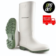 DUNLOP PRICEMASTOR WHITE WELLY