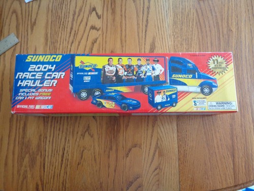 Nascar sunoco 2004 blue race - nascar,