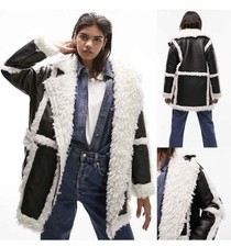 Topshop winter faux shearling