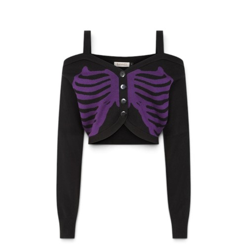 Banned ligeia ribcage cardigan - ribcage,