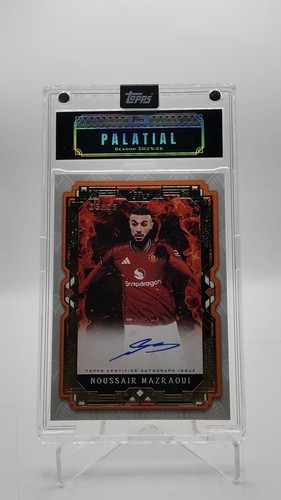 Noussair mazraoui topps - mazraoui,