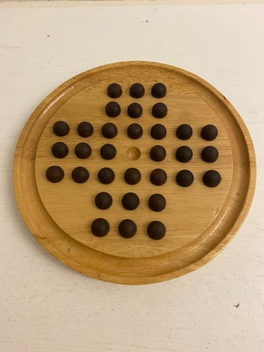 Wooden solitaire game kiddy - solitaire,