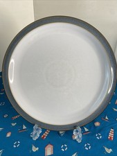 1 Denby Jet Grey Dinner Plate