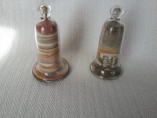 Pair of Victorian Alum Bay Isle of Wight Sand Bells