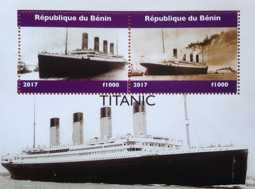 Titanic 2017 mnh stamp - titanic,