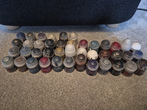 Warhammer citadel paints job - paints,