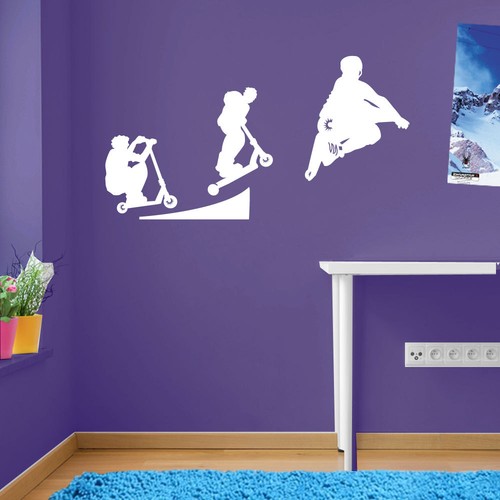 Stunt scooter ramp jump kids - stunt,