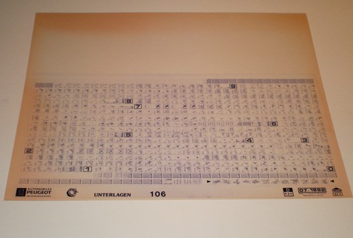 Microfiche spare parts catalog - microfiche,