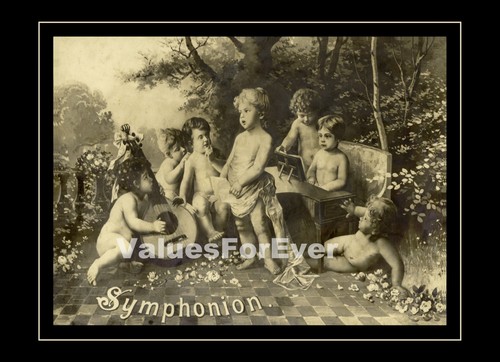 Symphonion picture lid cover - picture,