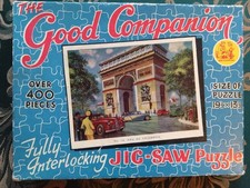 Vintage Good Companion Jigsaw