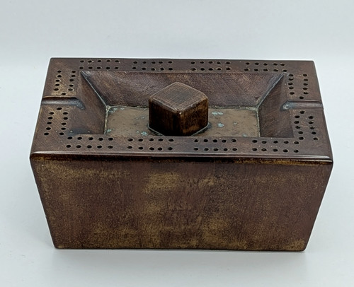 Rare antique wood copper - wood,