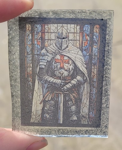 Stained glass george - stained,