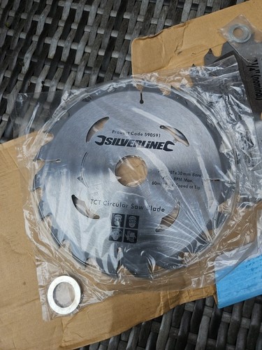 Silverline tct saw blade - silverline,