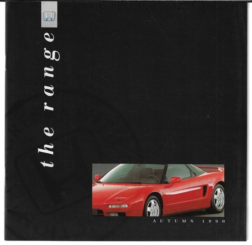 Honda range 1990 1991 - range, uk
