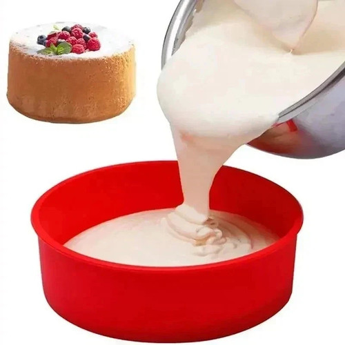 Inch silicone cake tin - 4,6/8,