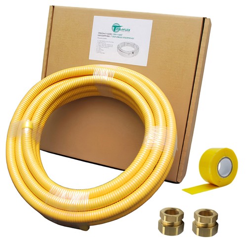 Flexible gas pipe - pipe, kit