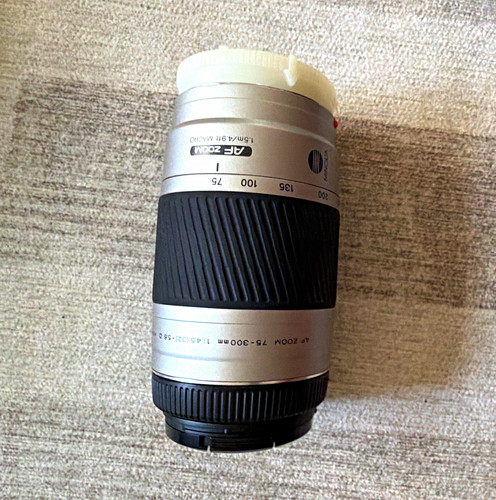 Minolta zoom 300mm - minolta, 75-300mm