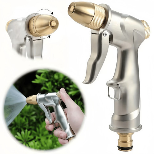 Metal hose nozzle - nozzle, modes