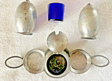 A007 Civic Pewter Condiment Set - Complete but no Spoon