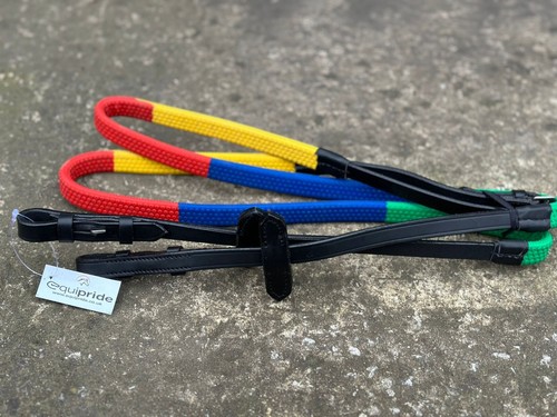 Equipride leather reins with - equipride,