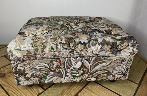 Vintage upholstered storage - vintage,