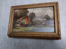  Wooden Dresser  Box W/