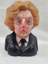 Vintage 1984 Spitting Image Margaret Thatcher Squeaky Vinyl Rubber Dog Toy